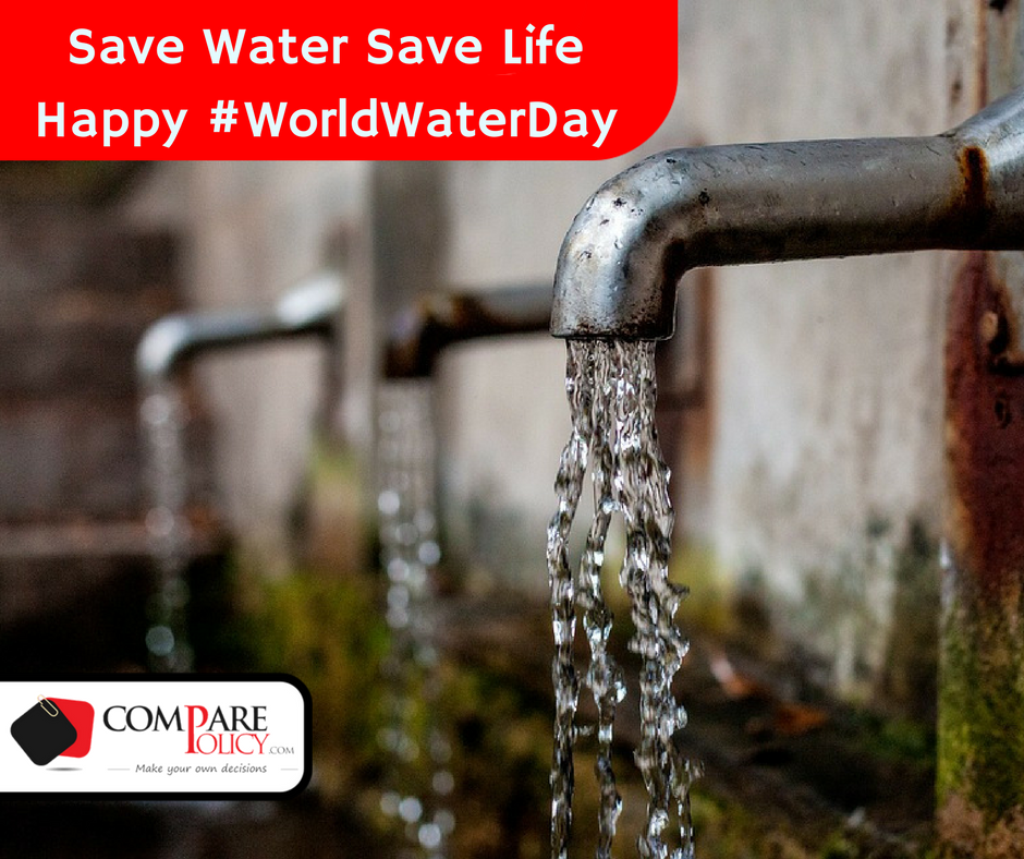 Compare_Policy's tweet photo. Water is most precious gift to the humanity by the nature.
Save Water Save Life > Happy - #WorldWaterDay
#ComparePolicy https://t.co/JjnpK5OlRC