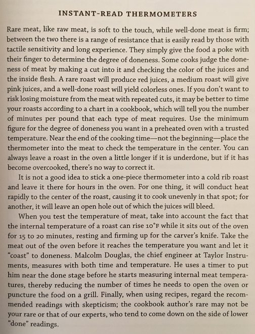 What you need to know about Instant Read Thermometers.