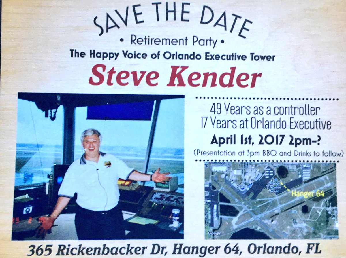 delvallepj's tweet image. If you've flown in/out Orlando Exec, you've heard him. The friendliest voice in the skies! Stop by and say hi! #korl