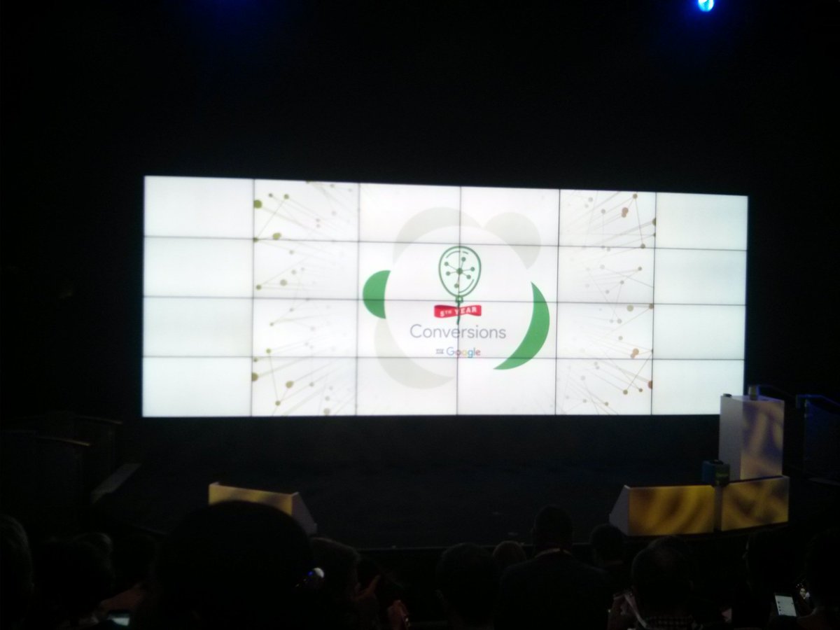 crisdelcanto's tweet photo. #gconvert17 @Google Here we go!! https://t.co/DAJdb47pni