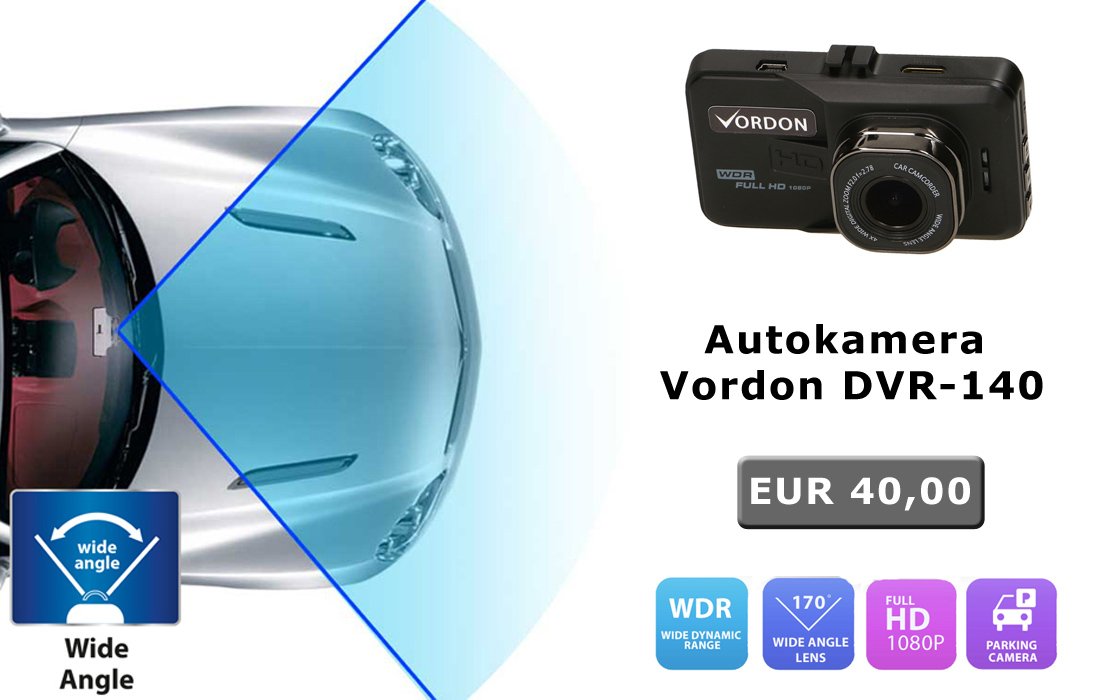 Autokamera Vordon DVR-140 -
Paket beinhaltet:1 x Fensterhalterung, USBKabel, Kfz-Ladegeräte
bit.ly/AutokameraVord…
#autokamera #autocam