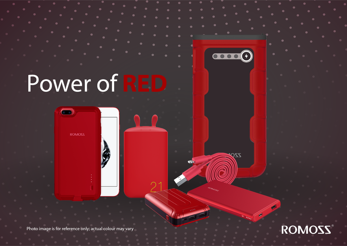 RomossGlobal's tweet photo. Now in Powerful Red! 
#rediPhone #iPhone #iPhone7 #iPhone7Plus #apple #favoritecolor #power #romoss #powerbank #jumpstarter #cable 😍🎉🎉🎉 https://t.co/lJqXNzLZWt