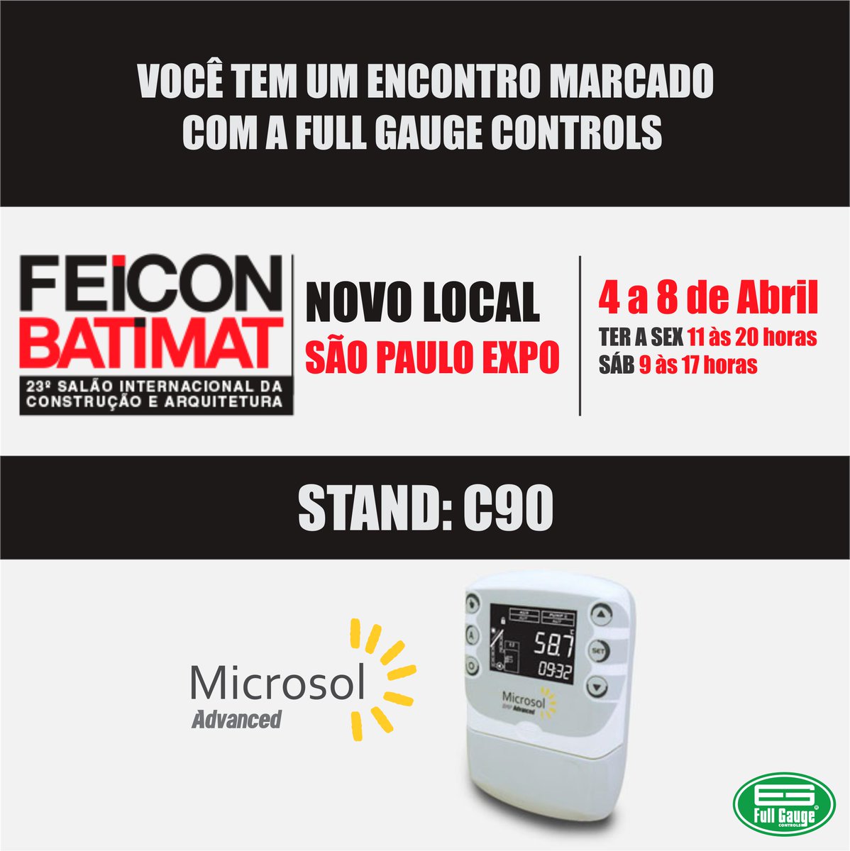 Feicon Batimat | Stand C90 | feicon.com.br