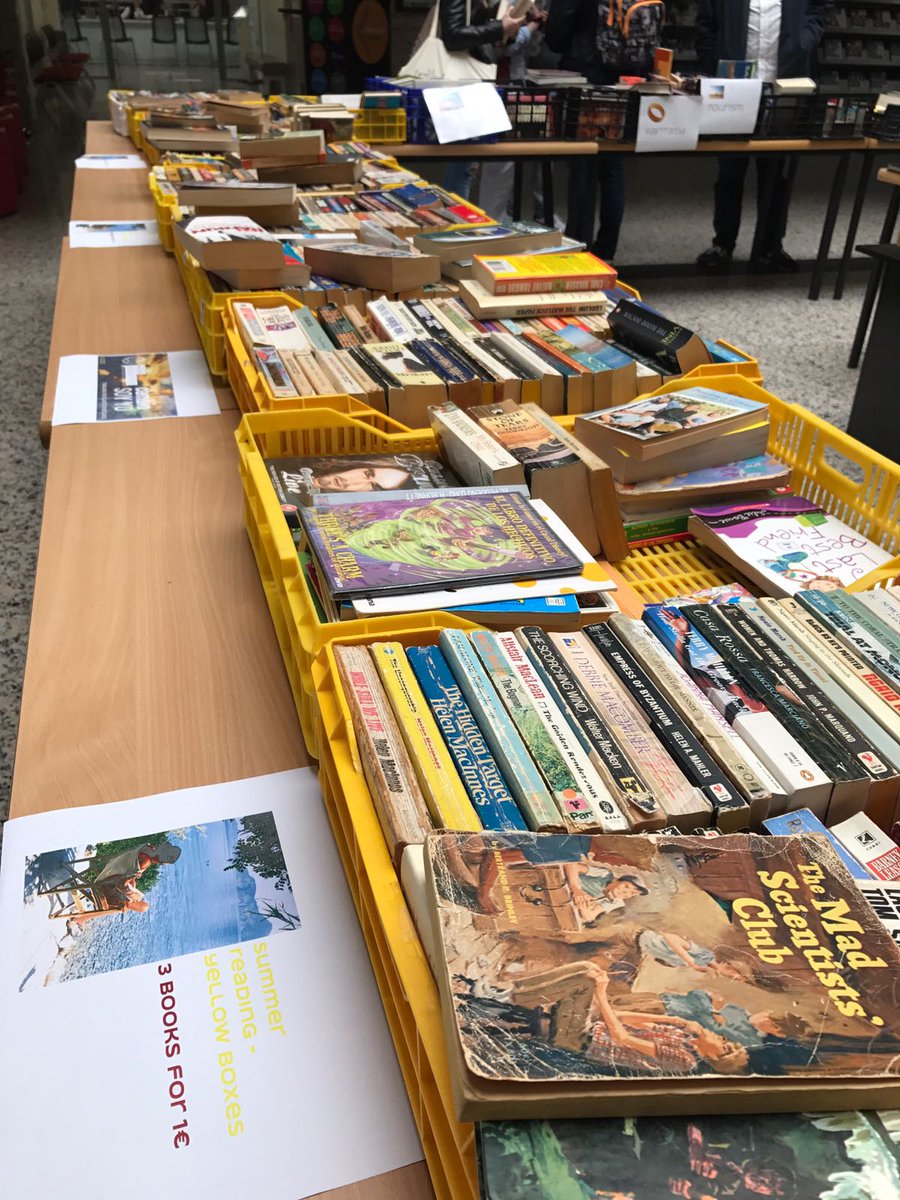 UEuropea's tweet photo. Gracias a todos los que estáis participando en la #BookSale
en favor de @AHUMANITATIS
#HereForGood
#LanguageCenterUE
#OficinaInternacionalUE https://t.co/hdtsSeSLxR