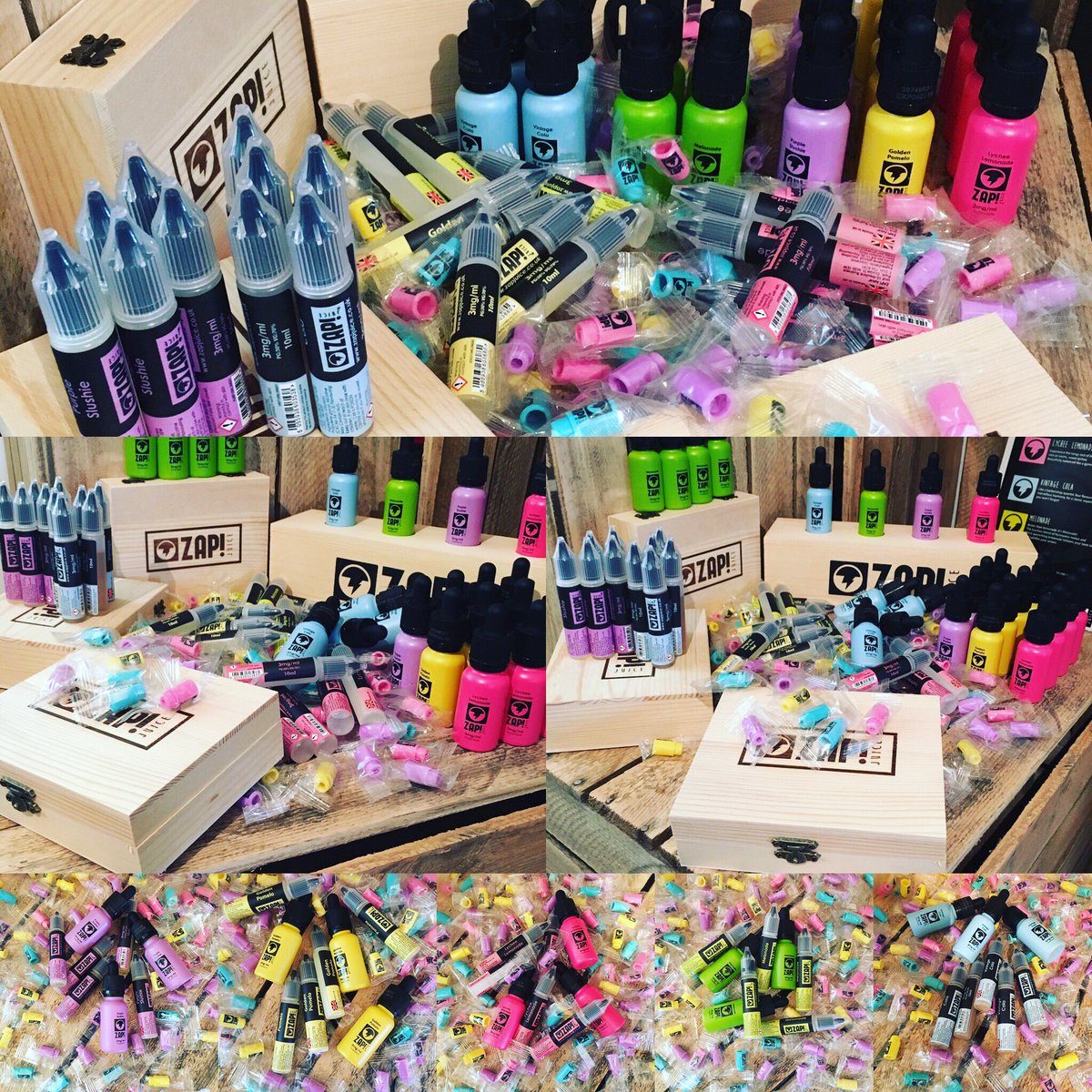 osullis_vapes's tweet photo. ZAP! Juice now @osullis_vapes 
https://t.co/9NKPjlm48z 10ml &amp; 20ml available #zapjuice #warwickshirevapers #vapeshop https://t.co/KI65Y1QoQg