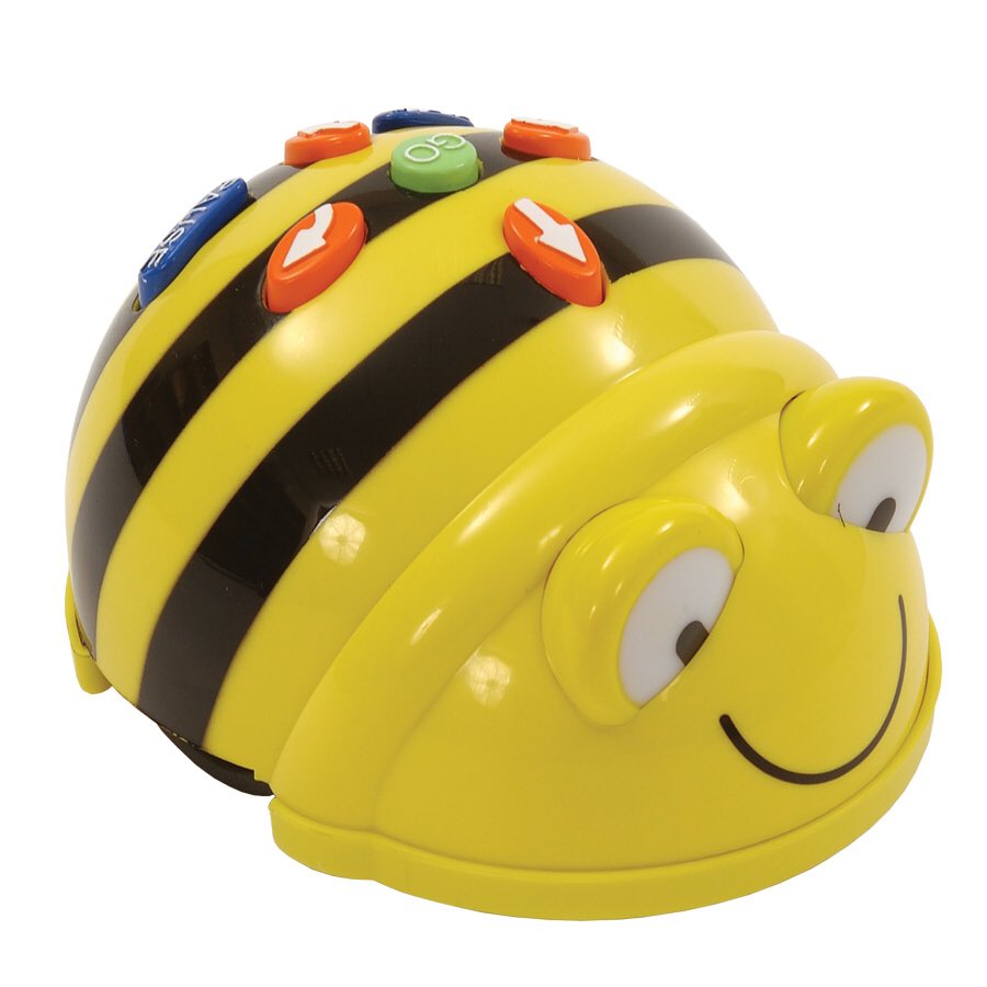 ComputingTech1's tweet image. Pupils should be taught to understand what algorithms are; how they are implemented as programs on digital devices - KS1. Tool: Bee bots