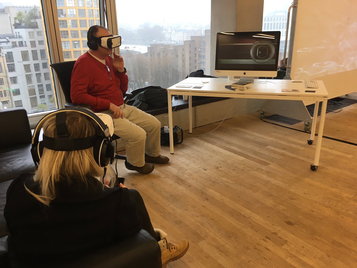 Our award-winning #NotesOnBlindnessVR is showing at the <a href="/Tate/">Tate</a> Modern today. Come on down if you're in the area!