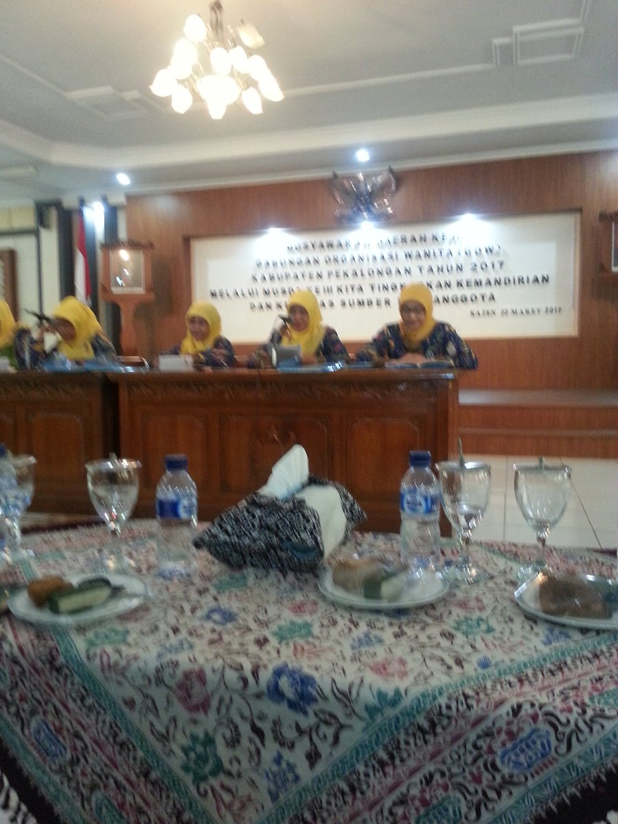 Musda3 GOW Kab.Pekalongan ... sukses deh buat bu Joko yg terpilih kembali