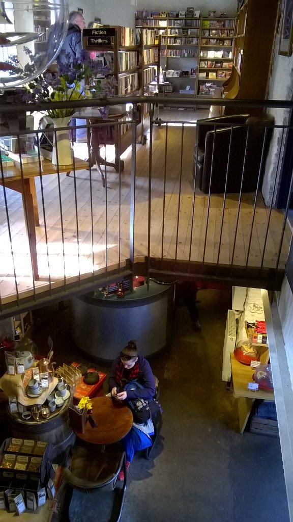 Wished we lived near <a href="/thewatermill/">Aberfeldy Watermill</a> such lovely staff, coffee <a href="/glenlyoncoffee/">Glen Lyon Coffee</a> books, + art