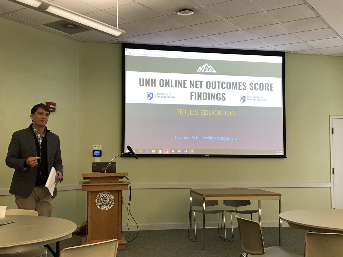 andrewkun's tweet photo. Learning about student personas @UofNH with @UNHOnline and @fidelised - who do we serve with online education? https://t.co/1MG5VXBdfi