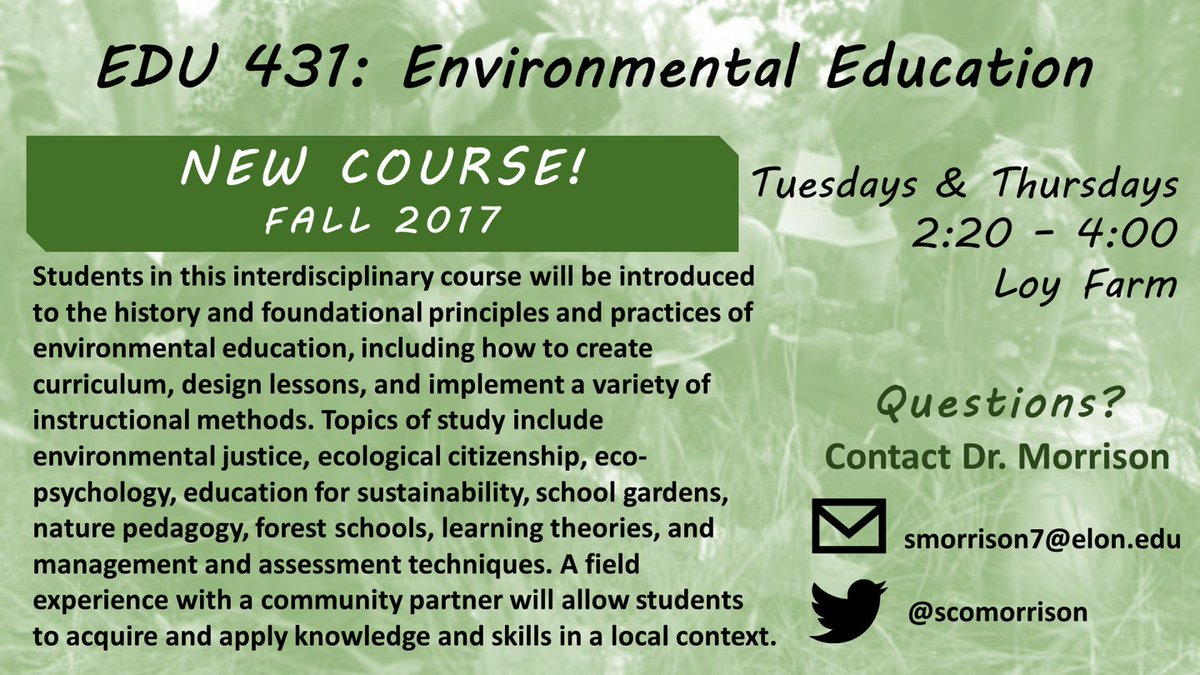 scomorrison's tweet photo. #EDU431 #EnviroEd #LearnOutside #LoyFarm #ElonEd #PlaceBasedEd #FarmBasedEd #NatureBasedEd #ForestSchool https://t.co/hv02MFL9Gm