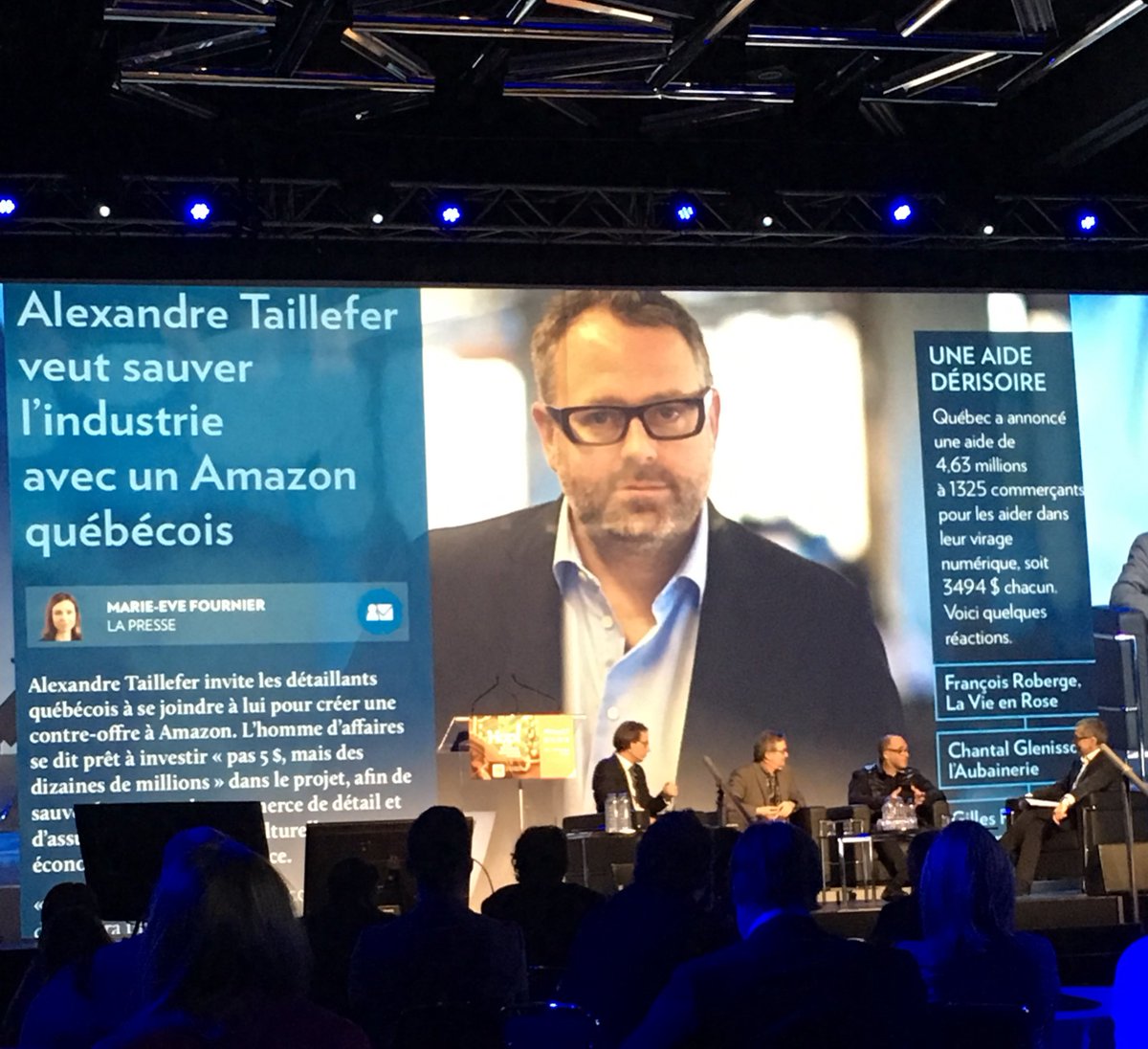 Philippe_Dub's tweet photo. Ce matin au #hop17 , retour sur l'excellente #conférence de @ataillefer ! #félicitation Alexandre pour tes #idées et ta #vision . https://t.co/BqzadrtnAV