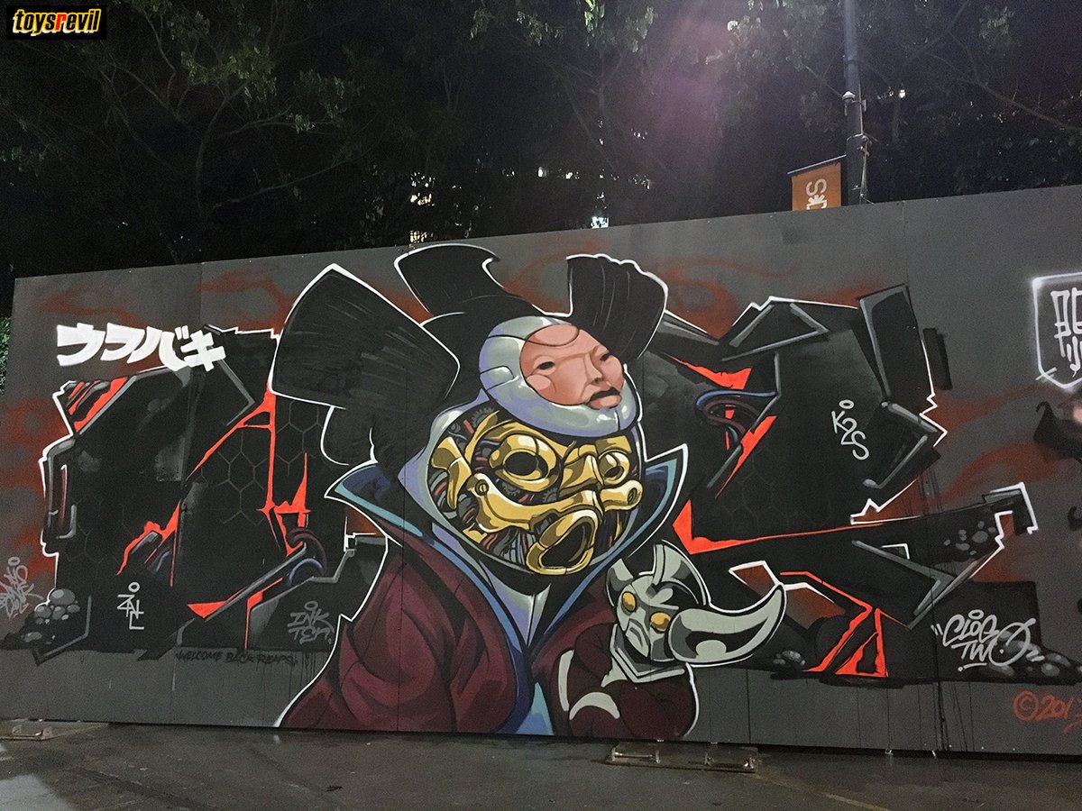 toysrevil's tweet photo. MECHASOUL GEISHA by @clog_two for #Graffight 2017
#onTOYSREVIL: https://t.co/PsCokkGHDH
On #ghostintheshellfan: https://t.co/wXYmh8B95q https://t.co/PFDepe6hjX
