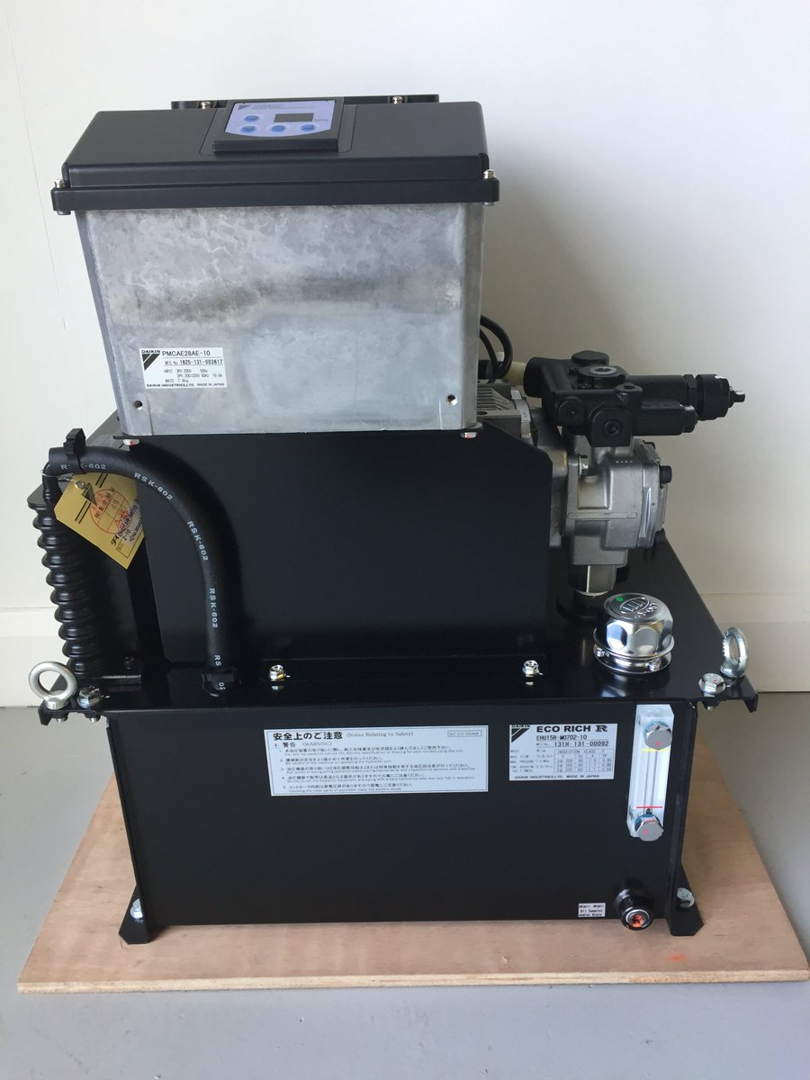 ZeusHydratech's tweet photo. It's Daikin Hydraulic Power Pack Day! #NDR, #EHU, #Daikin Hydraulic Power Packs https://t.co/D8U0xXJbvZ