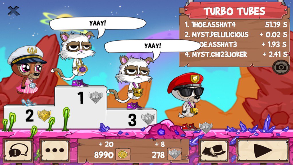 ogXsideXhoe's tweet photo. 😂😂 5x in a row ggs @ #funrun2 #asshat4 #Dellilicious #CHI23JOKER https://t.co/OB1b7fPNRj