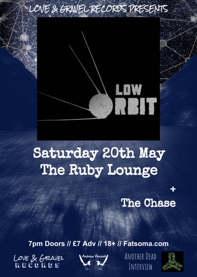 The_ChaseMcr's tweet image. Next gig Sat 20 May @TheRubyLounge supporting @LowOrbitBand with @Love_Gravel_Rec #manchester #live #music