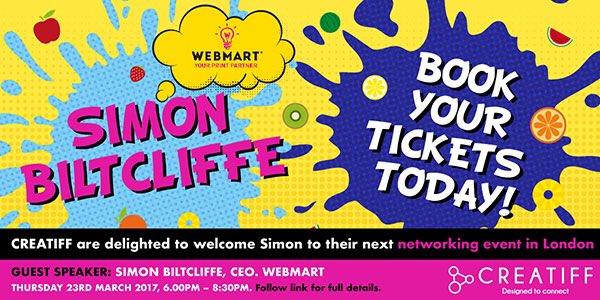 creatiffnet's tweet image. Big day TOMORROW Simon Biltcliffe CEO Webmart talking @creatiffnet  #leadership #ideas #networking plus a great old pub!