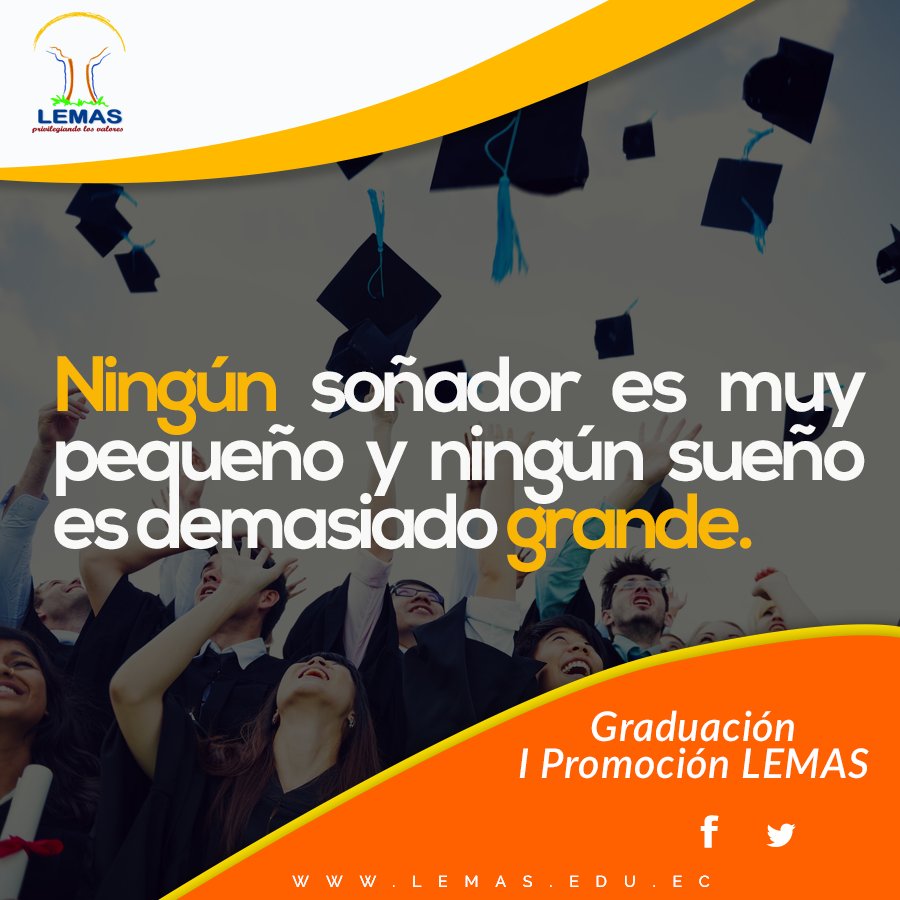 UELemas's tweet image. Llegó el gran día, nuestra Primera Promoción se incorpora y nos sentimos muy orgullosos! #YoSoyLEMAS #FirstProm