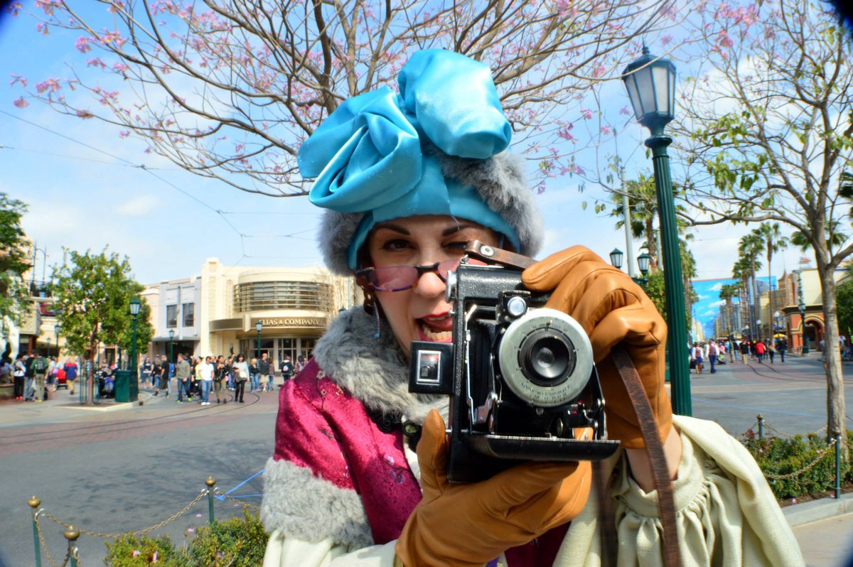 Disdarlings's tweet photo. There are some kooky characters hanging around Buena Vista Street! Who is your favorite resident? https://t.co/AJs9tYfUyb