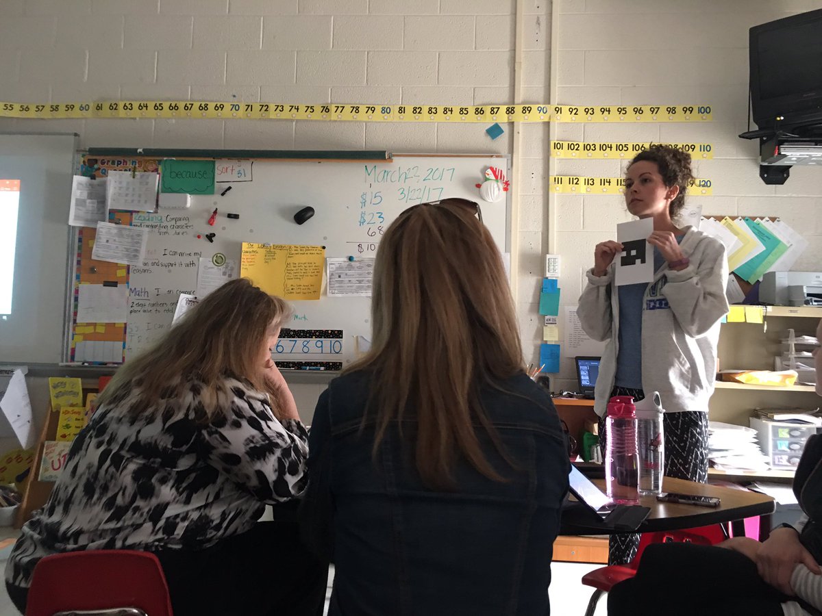kellybkeller's tweet photo. Enjoyed learning about @plickers from @MCFletcher497 at our #getandgo this afternoon! @DolvinES #gameondolvin https://t.co/NQYhVcuvn6