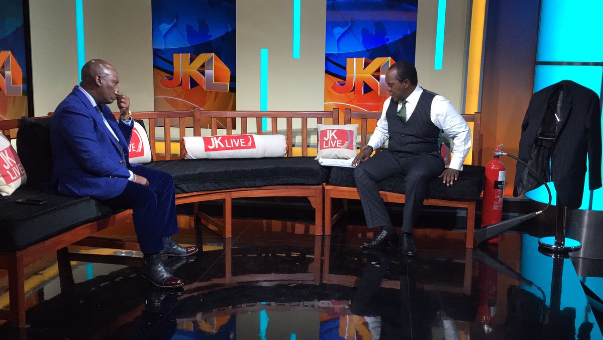 xtiandela's tweet photo. Jeff: Would you work with Waititu?

Kabogo: If he behaves differently, I would. But he can't change

 #JKLive
@KoinangeJeff @stivogichbwoy https://t.co/84cMjzsNii
