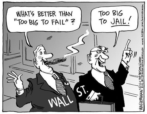 Image result for glass steagall cartoon