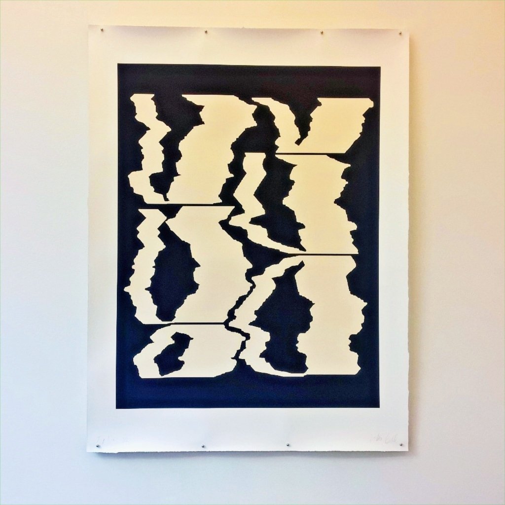 Veerable_'s tweet photo. Inka Bell: Synchronicity @ #proartibus #galleriasinne #minimalistic #geometrical #screenprint #Helsinki #taide #art https://t.co/xKjdNy6PBc