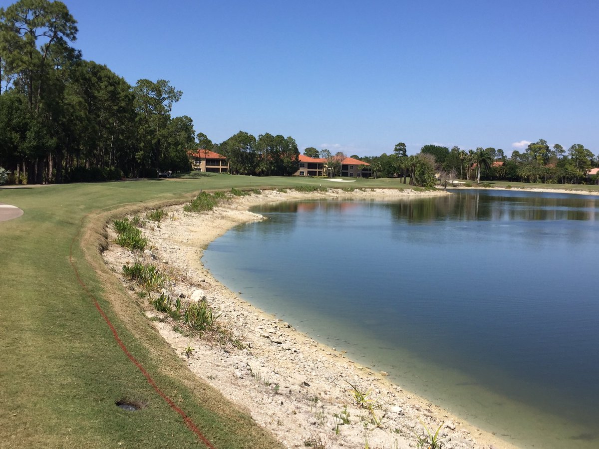 Ponds are getting low @VasariGolfClub