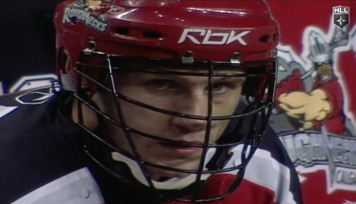 NLL's tweet photo. The @NLLRoughnecks pay tribute to @Traceykelusky17 this wknd w/ #ForeverARoughneck! Hear his thoughts on this honor https://t.co/Oqk152RWCx https://t.co/lw1vTt14dP