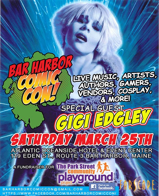 GigiEdgley's tweet photo. THREE MORE SLEEPS TILL BAR HARBOR COMIC CON!!! XOXOXOXOX
#farscape @CreatureShopTV @watchfarscape #frellyeah!!! https://t.co/AuenOZhmin
