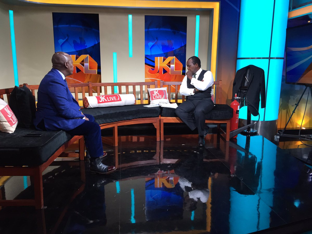 xtiandela's tweet photo. Gov Kabogo: 

Jeff, I can even swear on my Son that I have Never Sold Drugs!! I have worked hard. I don't regret being Wealthy! 

#JKLive https://t.co/SRqVjoRynH