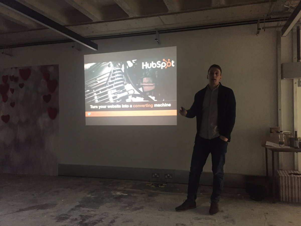instinctive_hq's tweet image. Rounding off the night is HubSpot&apos;s very own @mcfrobbie on turning your site into a conversion machine! #LiverpoolHUG #HubSpot