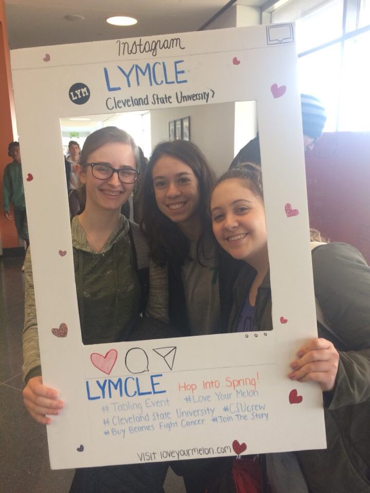 CSU_LYM's tweet image. Thanks to everyone that stopped by and helped make our event successful today! #BuyBeaniesFightCancer #LYM ❤🍉👍🏼💕