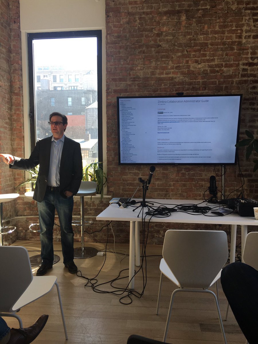 brentrhymes's tweet image. @Synacor&apos;s John Eastman discusses how we&apos;re making it easier to collaborate with our open source dev community. #ZimbraCOMMIT