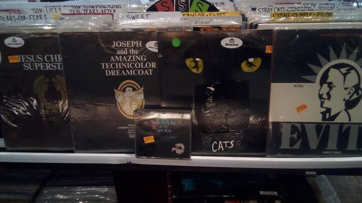 Happy Birthday to Broadway giant Andrew Lloyd Webber!

Find music from Webber\s popular musicals (used) at Vinyl Ba 