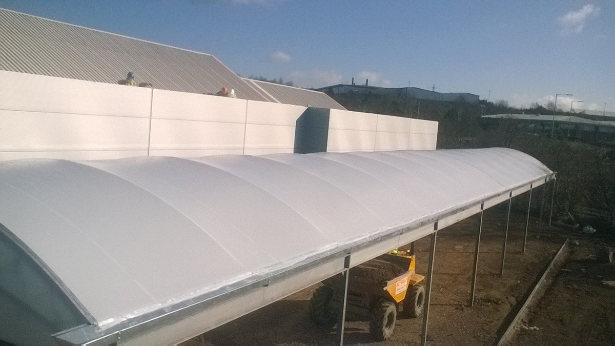 NatStructures's tweet photo. New lattice hoop #canopy installed for @TheRangeUK Cannock https://t.co/qzwtqM1Yrp