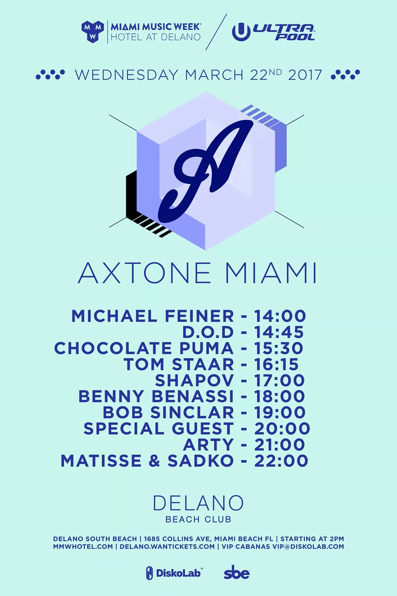 Live4Festivals_'s tweet photo. Día grande el que nos esperara en la pool party de Axtone en Miami ¿Quién será el invitado especial?
#AxtoneMiami #Miami
#MMW2017 #UltraPool https://t.co/xxusfqMgHn
