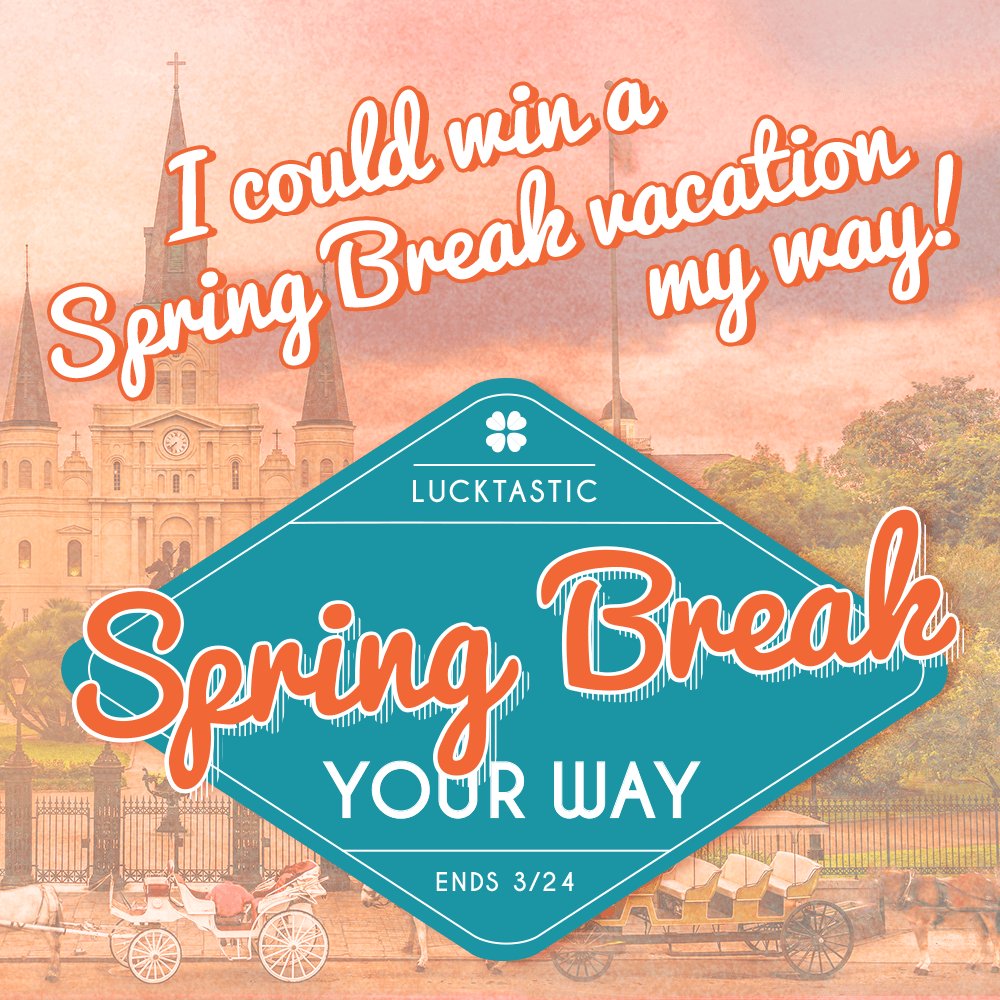 MsIshma's tweet photo. I entered to win Spring Break in the East or West! https://t.co/d8ymlZOM83 https://t.co/R20E9NNnkO