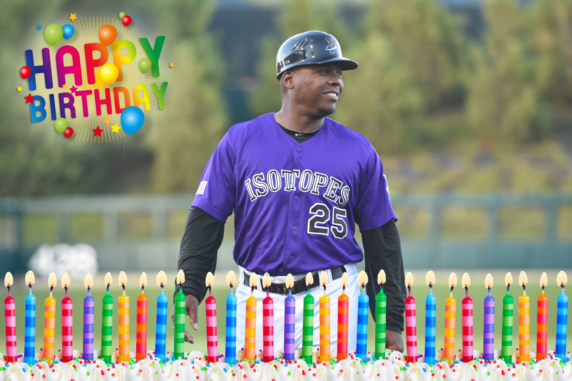 Happy 52nd Birthday to manager Glenallen Hill!    