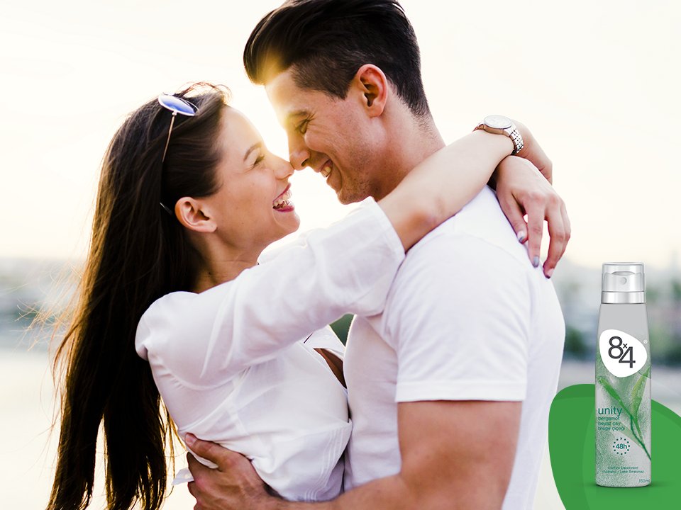 İkinizin kokusuyla, 8x4 Unity’nin benzersiz kokusunun birleşimi = mükemmel uyum.