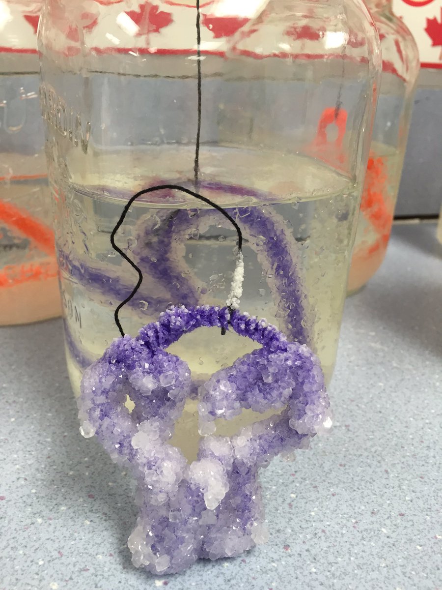 MelittaSorensen's tweet photo. Growing crystals! It worked;) #csd71 #bvalleyschool grade 4/5 https://t.co/XvpxTHw4LS