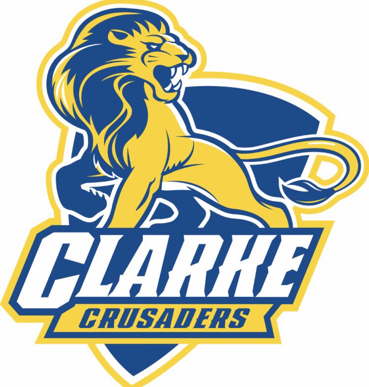 taylorkassel13's tweet photo. Excited to announce that I have committed to Clarke University to continue my athletic and academic career next fall! Go crusaders 💙🦁💛 https://t.co/FVPPblYOXG