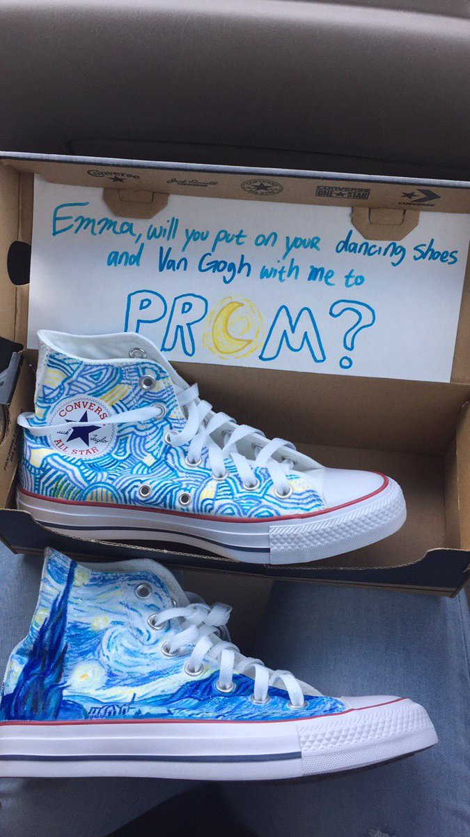 Emma_Nem_22's tweet photo. dustin drew this on these converse and freaking askED ME TO PROM!!!!,!/&amp;2!;&amp;/&amp;2!;$, https://t.co/qmHu1zgAuK