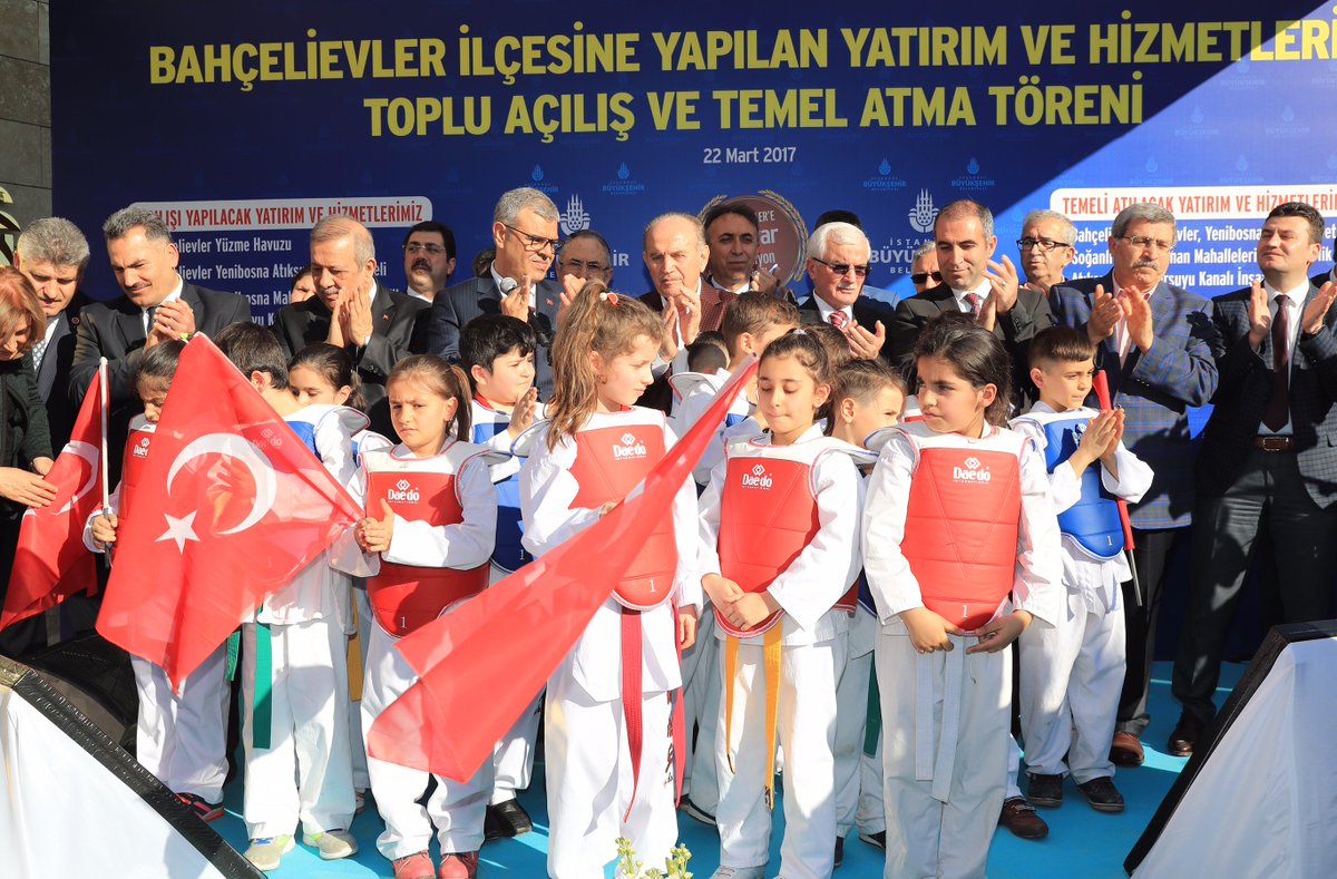 Bahçelievler'deki Yatırım/Hizmetlerin Açılış ve Temel Atma Töreni'ni gerçekleştirdik.

Daima millet, kararımız EVET
ibb.istanbul/News/Detail/33…