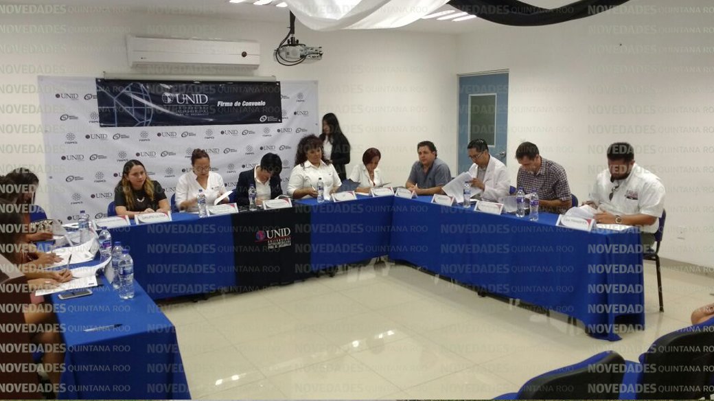 #Style Firma de convenio entre <a href="/UNID_Cun/">UNID Sede Cancún</a> y empresas de #Cancún para las prácticas de los alumnos de licenciatura. <a href="/DonLimon/">J Pablo Torres Limón</a>