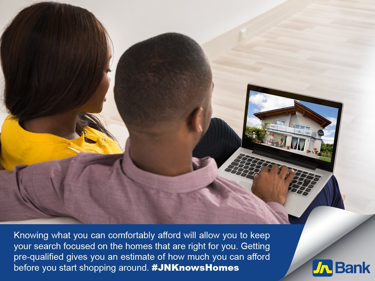 jnbanklimited's tweet photo. #JNTip:Get pre-qualified for a mortgage before you start shopping
#JNKnowsHomes https://t.co/OCbhfAXw6L