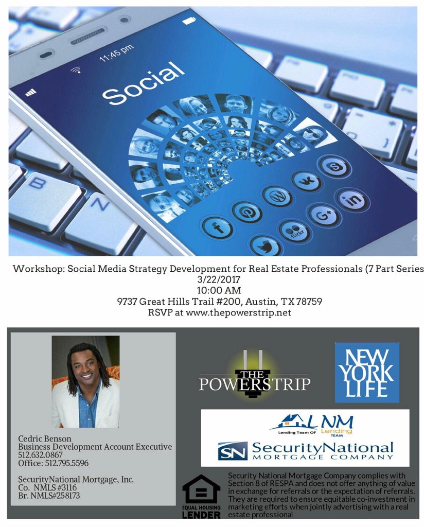 My 7 part social media workshop open to all very educational check us out!