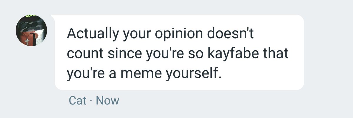 Did I just get legitimately btfo by <a href="/catvondom/">Cat 💋</a>?
#Hangouts