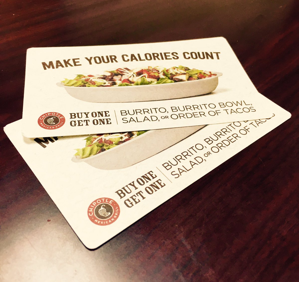 🚨GIVEAWAY CONTEST🚨You must follow us &amp; RT this tweet to have a chance to win a Buy One Get One CHIPOTLE Card! #IUP #Chipotle #BuyOneGetOne