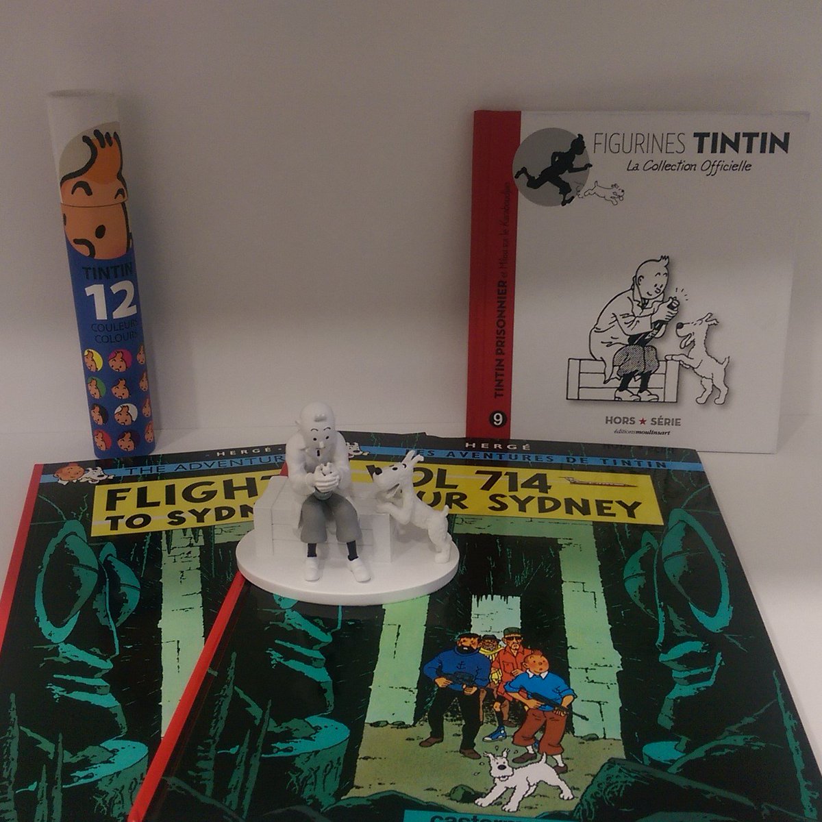 Yesterday, a @Tintin  lover visited us @tumocenter  #Stepanakert, and he got us these LOVELY gifts. Thanks so much @andredubus ! #NKpeace